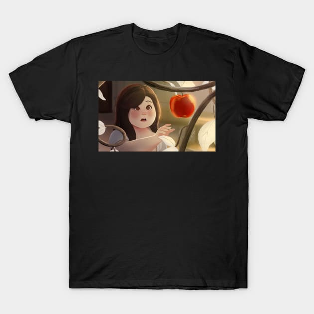 Snow White and the Red Shoes T-Shirt by curiousquirrel